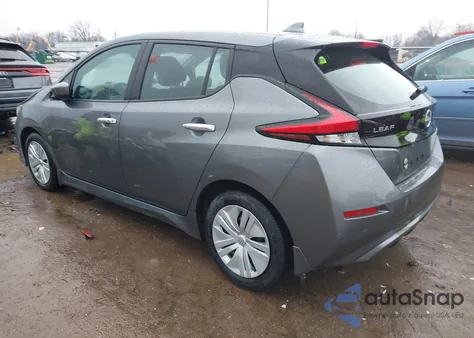 2023 Nissan Leaf S 40 Kwh z USA, uszkodzony, nr VIN 1N4AZ1BV9PC555357